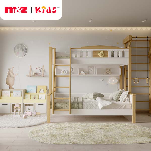 mdf children’s furniture supplies-trade mdf furniture manufacturer-bunk bed loft bed kids bed cabin bed safe ecologically clean e0 european standard | M&Z ET0503