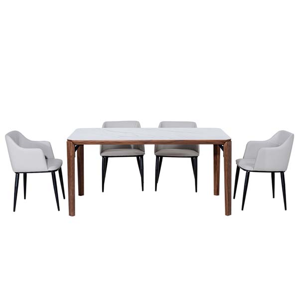 china mdf dining table-china mdf board dining table manufacturer-marble dining table and chairs scandi mdf board | M&Z CZ02712