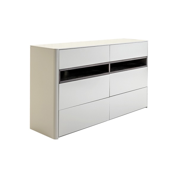 best modern furniture suppliers-indonesia furniture oem-drawer chest dresser chest cabinet entertainment credenza mdf grey gray | M&Z 78C203