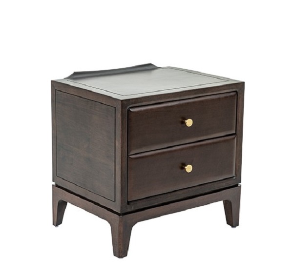 top furniture manufacturers china-hospitality furniture suppliers-black and wood nightstand with drawer | M&Z 81A401
