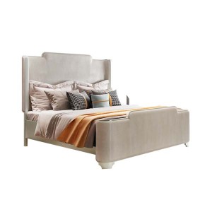 bed furniture companies-oem furniture malaysia-upholstered bed frame headboard ottoman beds | M&Z 85A101