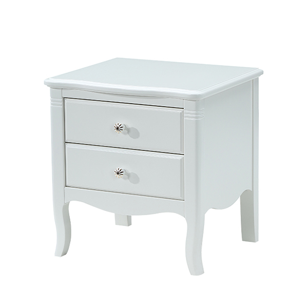 mdf bedroom furniture supplier-painted furniture suppliers- ivory nightstand white and wood nightstand | M&Z 69A401