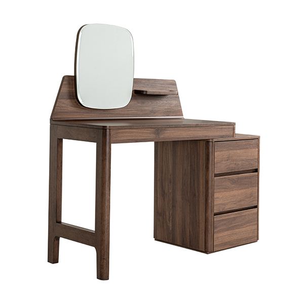 Good Quality 77A501 Movable 3 Drawer Mirror Dresser Table