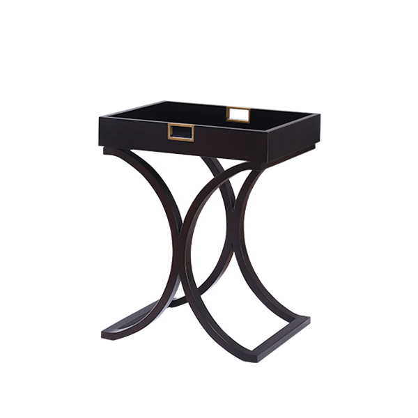 wholesale mdf side table-china coffee center table manufacturer-contemporary coffee table sidetables dark furniture living room | M&Z 73C605