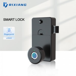 High security Electronic Drawer Lock, Fingerprint Drawer Lock with Bluetooth Tuya Smart App, Keyless Cabinet Lock is Suitable for Drawers for Home or Office Furniture