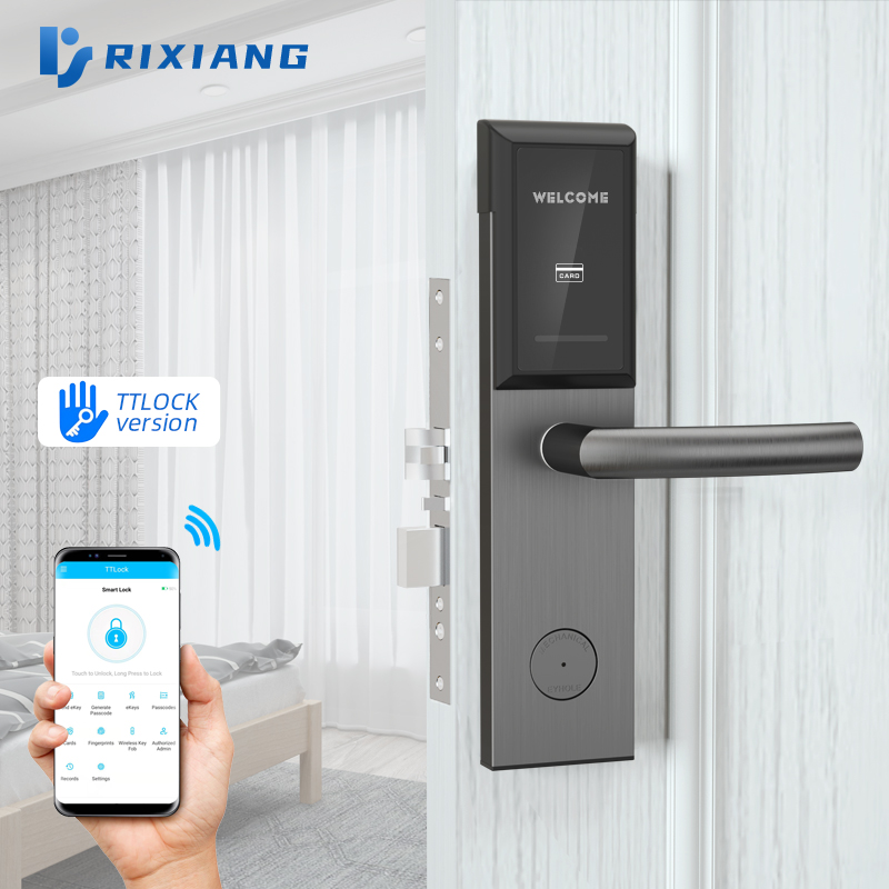 Good Quality waterproof Electronic Smart ID Card Door Lock For Security Home Lock Featured Image