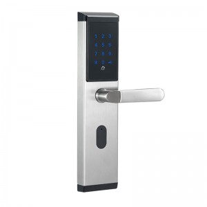 Combination Lock touch lock passcode copper matte black  door keypad entry
