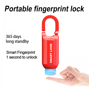 Fingerprint Padlock Safety waterproof Furniture Lock Keyless Electronic Intelligent