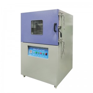 Laboratory Battery Safety Testing Equipment Battery Burning Tester Machine for Battery Flame Resistance Test