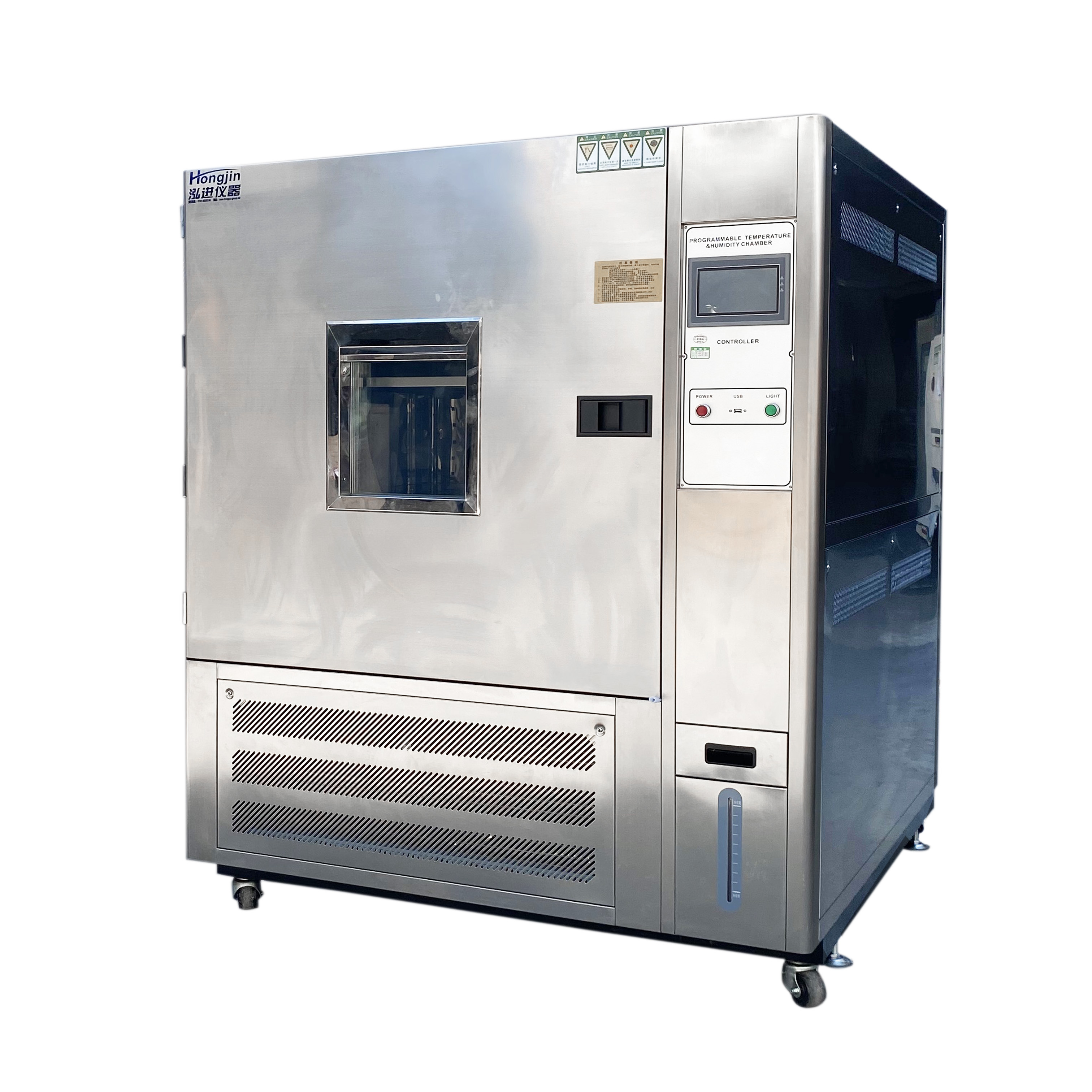 Good Wholesale Vendors Xenon Lamp Accelerated Aging Test Chamber - Sus 304 Stainless Steel Surface Stability Environmental Test Chamber for Humidity And Temperature Controller – Hongjin