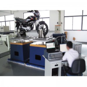 Free sample for Solar Radiation Xenon Lamp Test Chamber - Two-wheel Motorcycle Electro-hydraulic Servo Road Simulation System – Hongjin