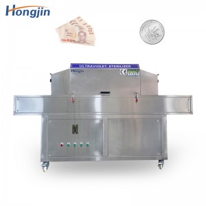UV- en osoonsterilisator UV-ontsmettingslampe vir banknote en munte