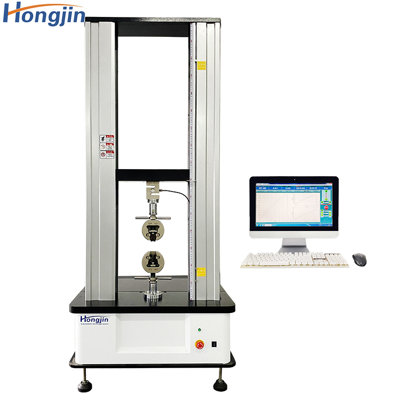 Best-Selling Vibration Table Price - 100 Biaxial Twin Column Steel Computer Utm Universal Tensile Testing Machine Products Price – Hongjin