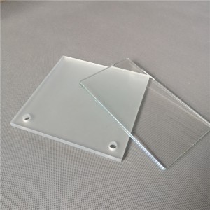 Custom acid etched glass,frosted glass,sandblasting glass