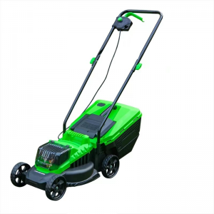 Electric lawn mower 40V portable lithium electric lawn mower lawn mower in private garden villa area