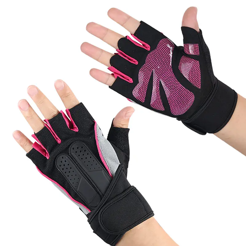New Sports Half Finger Racing Gloves Summer Neutral Silicone Non-Slip Wear-Resistant Gym Sports Gloves Cycling Glove
