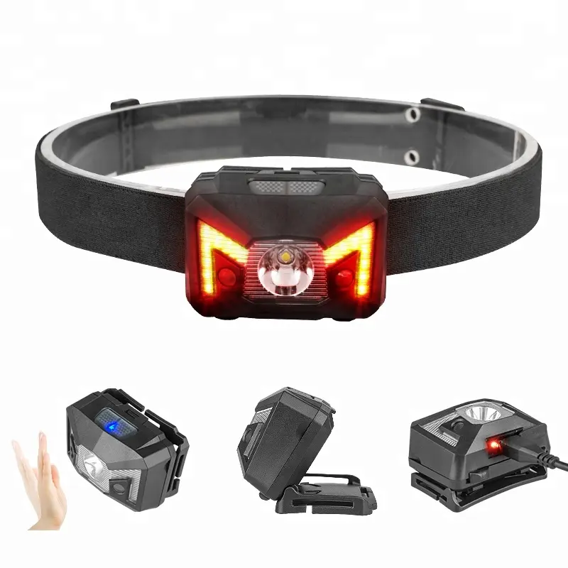 Camping charging LED headlights with cooling function