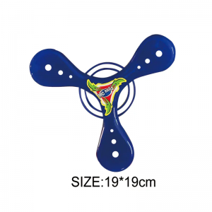 Family outdoor toy plastic boomerang flying disc for kids play