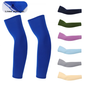 Adult Milk Silk Sunscreen Cuffs Unisex Adult Hiking Cycling Sun Protection Compression Arm Sleeves