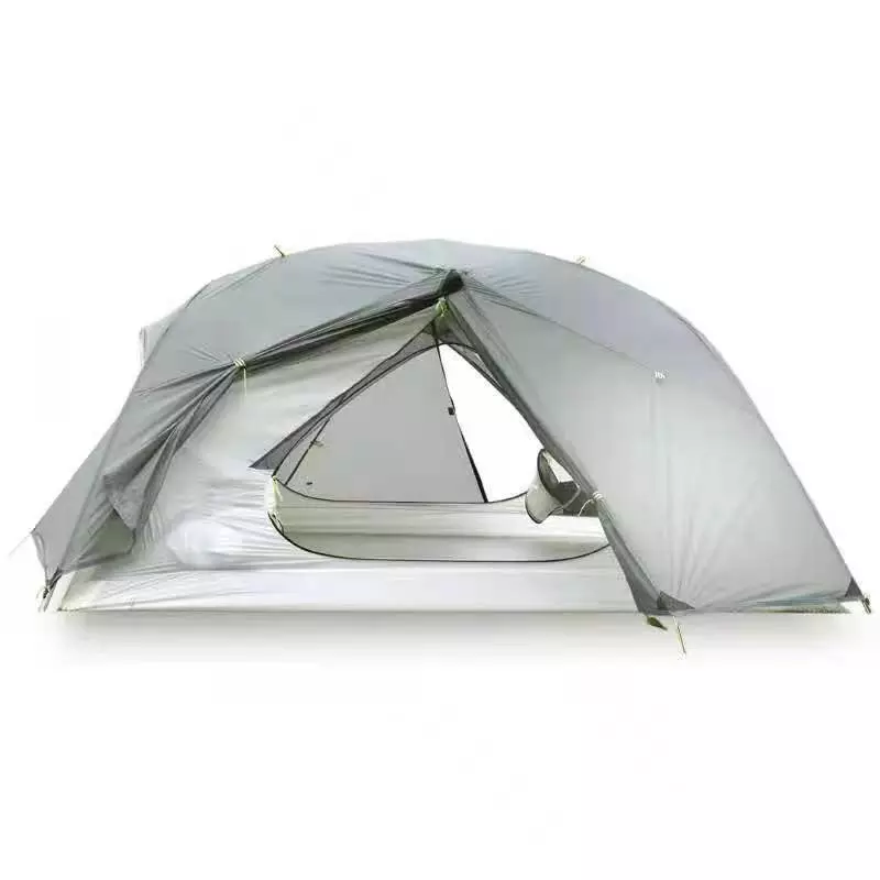Camping family double decker tent