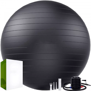 Balance Sport Ball PVC Yoga Ball with Quick Pump
