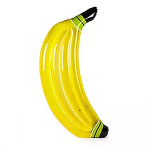 PVC beach large aerated water banana pool adult float