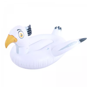 Inflatable seagull pond float beach air cushion