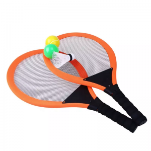 Badminton racket tennis set beach balls