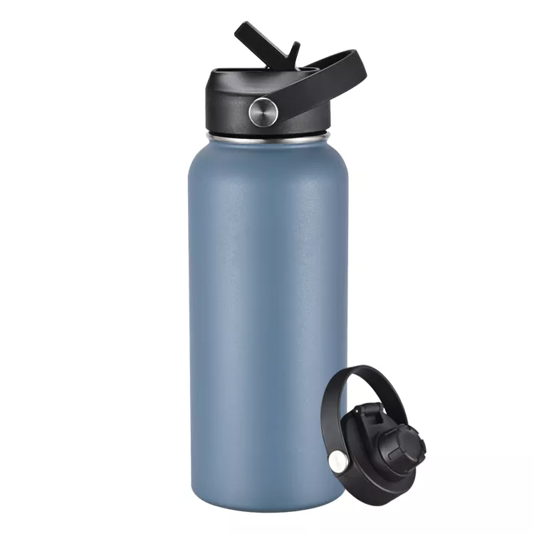 Vacuum insulated coffee cup stainless steel sports water bottle