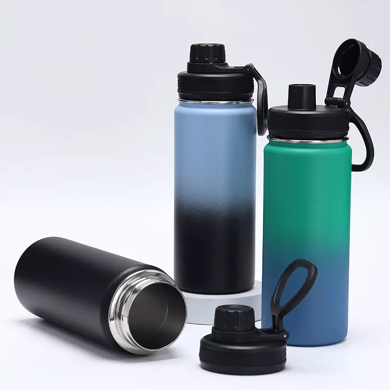 Stainless steel and outdoor travel water bottle