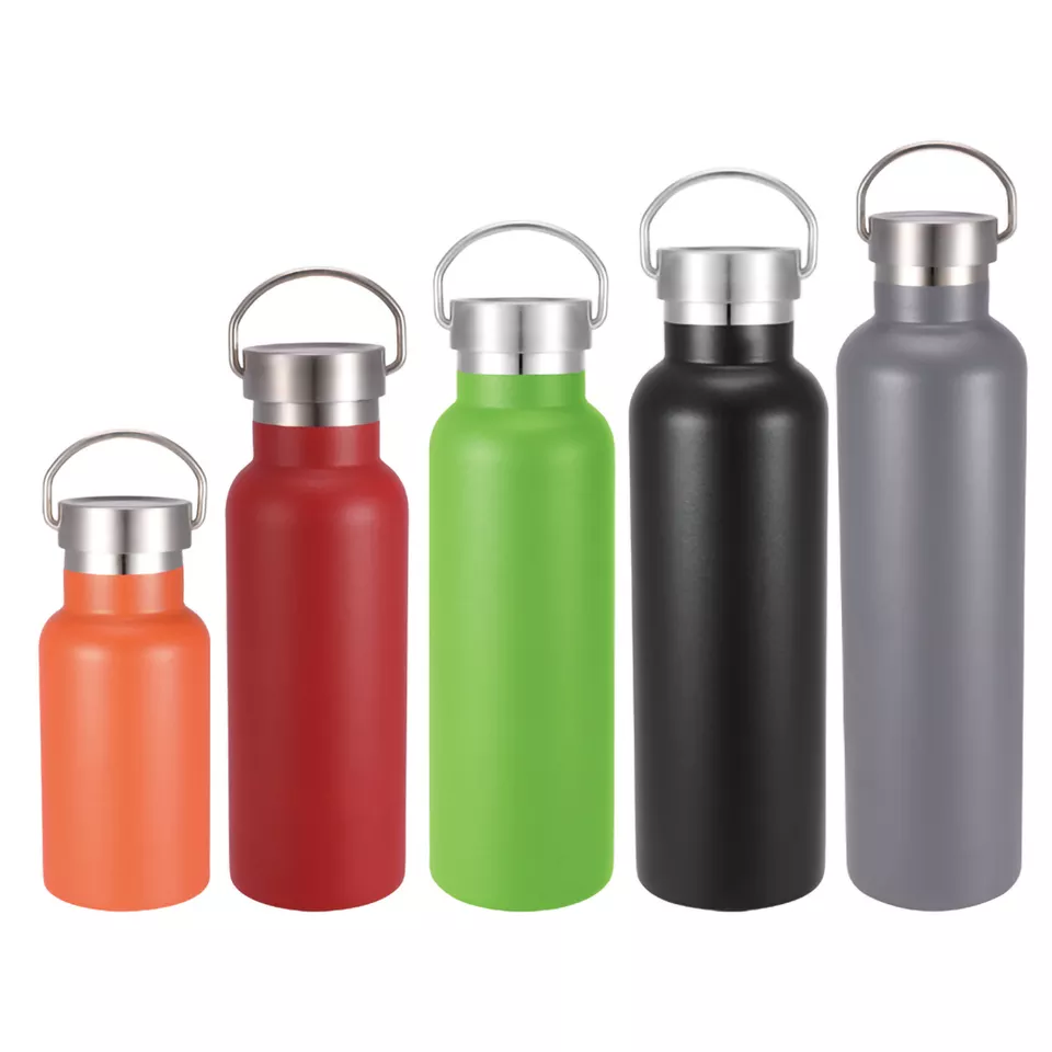 Rust steel sports water bottle outdoor portable large capacity hiking water bottle