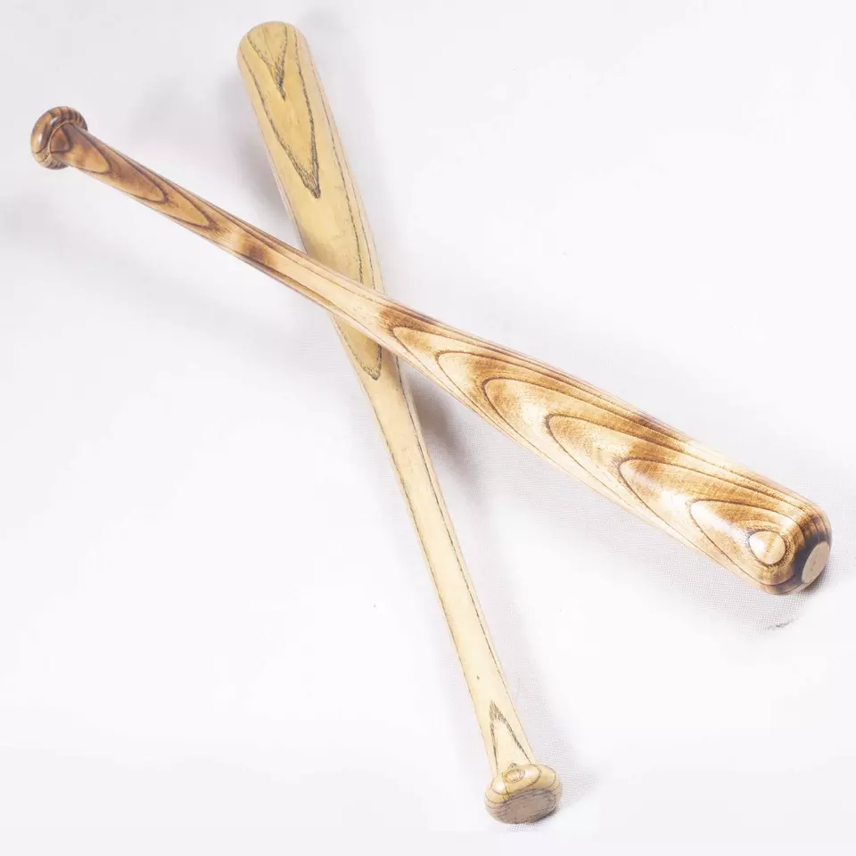 Wooden top quality custom logo outdoor sports baseball bat