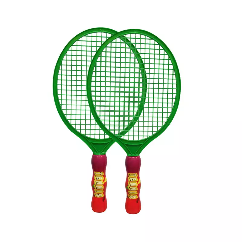 Hot sale colored plastic beach tennis racket with PU ball