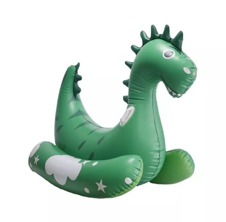 Dinosaur spray water installation toy inflatable float