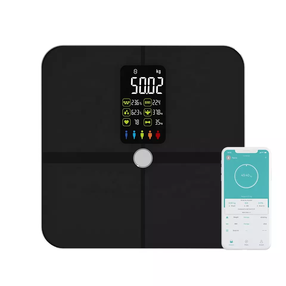 Personal bluetooth electronic scale balance intelligent body fat scale digital bathroom weighing scale
