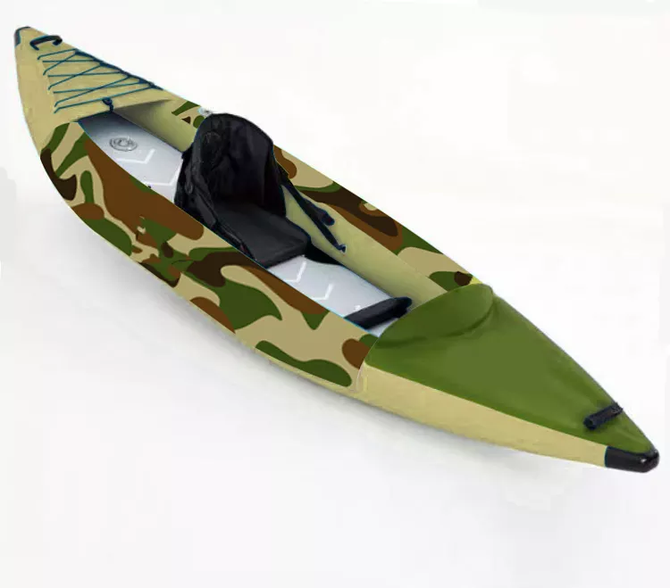 High quality pedal kayak inflatable fishing kayak for 2 people