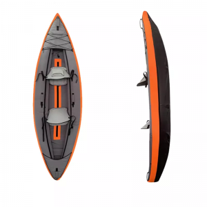 Inflatable Fishing Kayak Premium Inflatable Pedal Fishing Double Kayak Water Sports