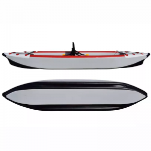 Pedal inflatable kayaks