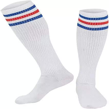 Classic three stripe knee executive men’s women’s socks comfortable adult sport socks