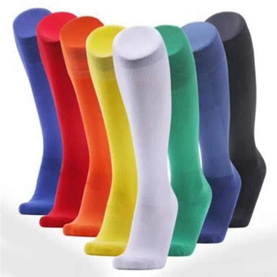 Professional football socks long knee compression warm winter socks
