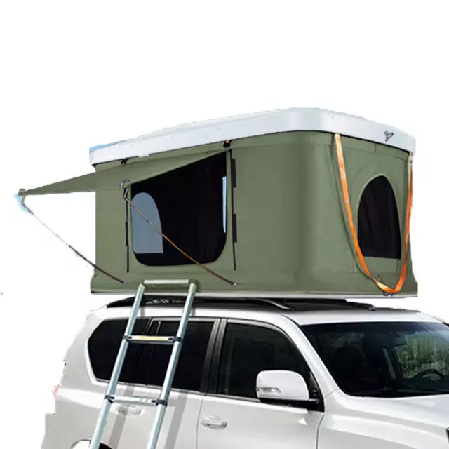 4×4 camping coupe car aluminum hard shell hard shell roof top tent camping