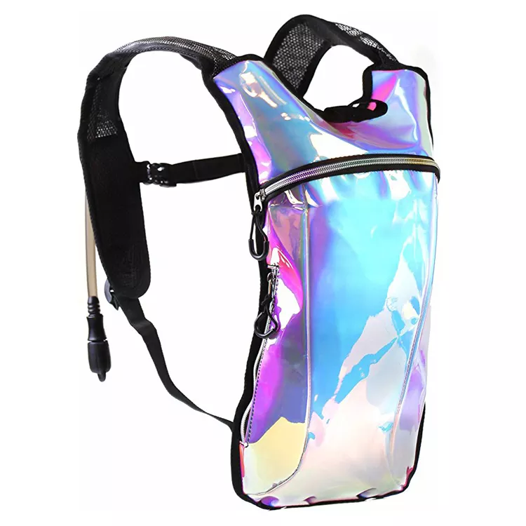 Outdoor light reflective running bike bike water bladder backpack