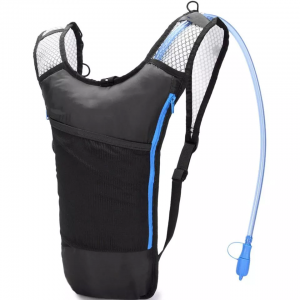 Waterproof laser PU holographic hiking running carnival water bladder backpack