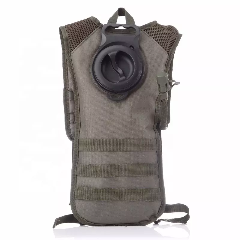 Lightweight tactical waterbag backpack with 2.5-3L waterbag for outdoor running