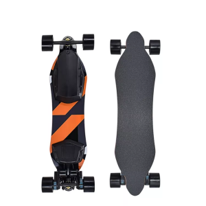 Amazon hot sale cruiser skateboard with highly elastic PU wheels