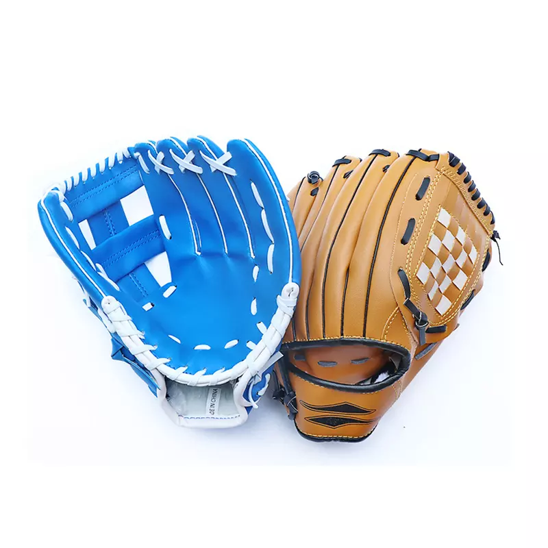 Professional PU/PVC leather baseball game gloves hitting catch gloves