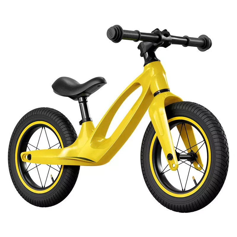 Magnesium alloy kids single speed pedalless bike 12 inch kids balance bike