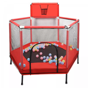 Indoor and outdoor playground children’s fence elastic trampoline