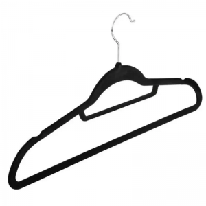 Home supermarket 360 hanger clothes plastic hanger stainless steel closet wardrobe durable velvet clothing hanger