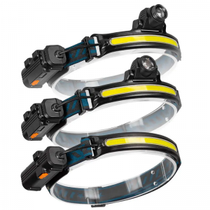 Floodlight sensing headlamps Type-C are rechargeable
